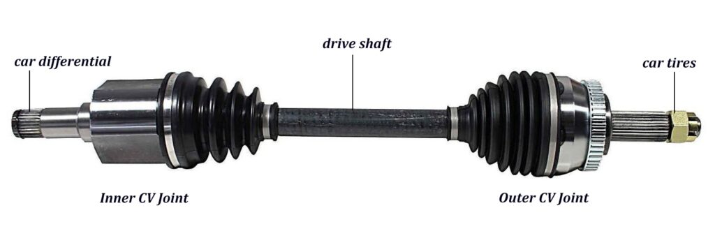 Auto CV Joint Drive Shaft Assembly Structure